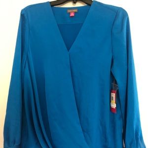 Blue Vince Camuto blouse